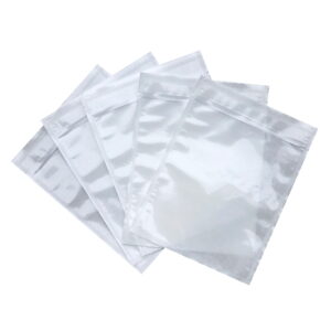 1000pcs 115mm x 150mm Invoice Enclosed Sticker Pouch Doculopes Plain White