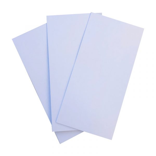 1000pcs DL White Plainface Envelopes 110mm x220mm