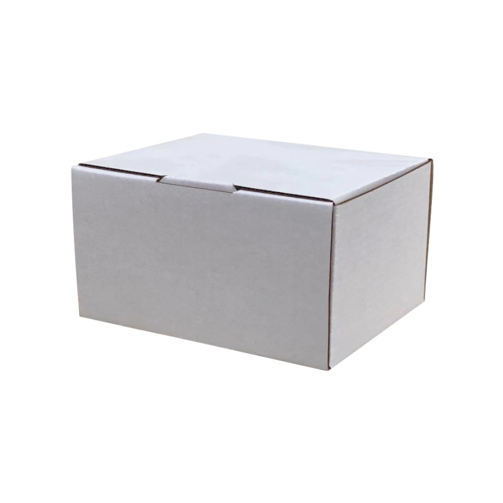 100pcs 175 x 135 x 95mm Diecut Mailing Box White