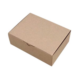 100pcs 220 x 160 x 77mm Diecut Mailing Box Brown Heavy Duty