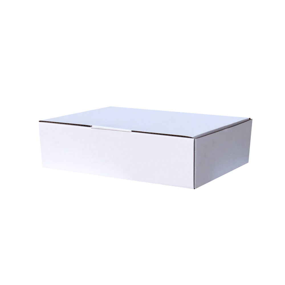 100pcs 240 x 150 x 60mm Diecut Mailing Box White
