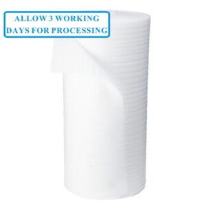 10mm Thick 1200mm x 45m Polyfoam Wrap