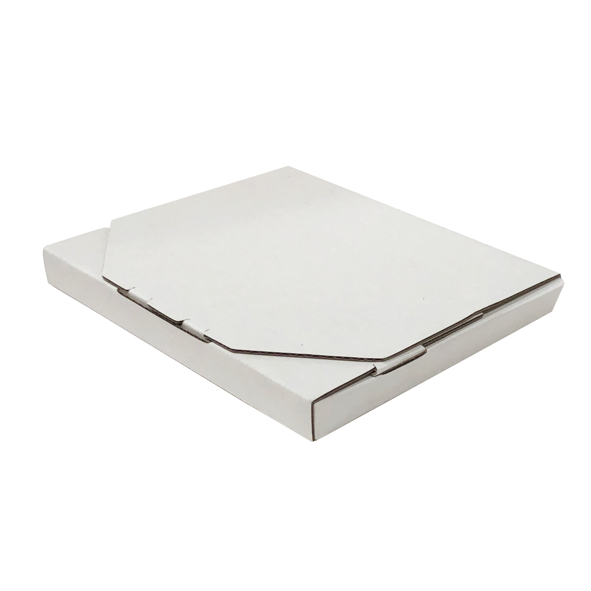 200pcs 155 x 135 x 16mm Diecut Flat Mailing Box White