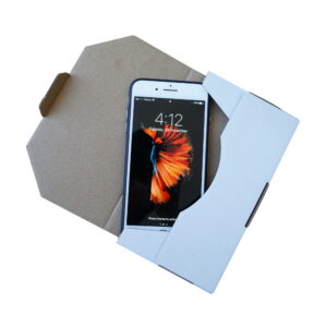 200pcs 180 x 100 x 16mm Diecut Flat Mailing Box White