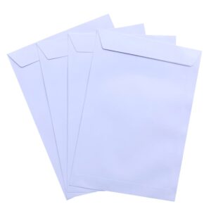 250pcs C4 White Plainface Envelopes 229mm x 324mm
