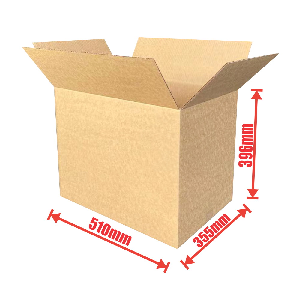 25pcs 72Lt Moving Cardboard Carton Boxes510x396x355mm