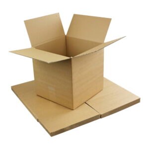 25pcs Regular Slotted 300 x 300 x 300mm Cube Mailing Box Brown