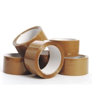 36 Rolls 48mm x 75m x 45mic Brown Packing Sealing Tapes
