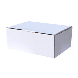 100pcs 310 x 225 x 102mm Diecut Mailing Box White