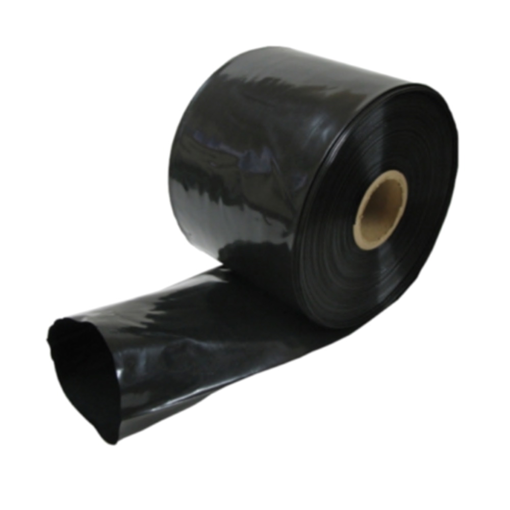 LayFlat Poly Tubing 250mm 100UM Black 7.5kg