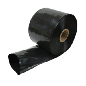 LayFlat Poly Tubing 350mm 100UM Black 7.5kg/roll