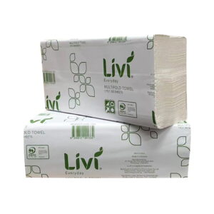 Livi Multifold Hand Towel 200 sheets 20packs per Carton
