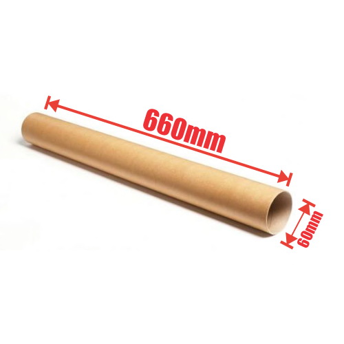 Postal Mailing Cardboard Tubes 60mm x 660mm – 40pack