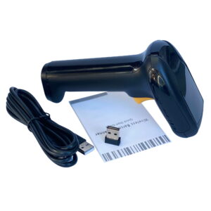 Premium Handheld Barcode Scanner Bluetooth 4.0 & 2.4G Black