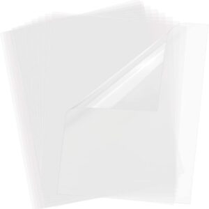 50pcs A4 Transparent Sticker Labels Self Adhesive