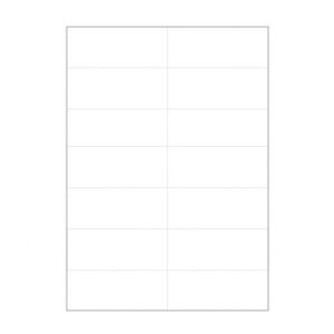 100pcs 14UP Mailing Address Sticker Labels Self Adhesive