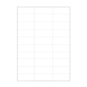 100pcs 30UP A4 Mailing Address Sticker Labels Self Adhesive