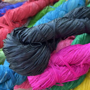 Raffia Hank BLACK 250G
