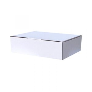 100pcs 335 x 215 x 70mm Diecut Mailing Box White