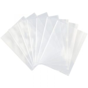 1000pcs 200mm x 250mm Open Top Clear Poly Bags 50um