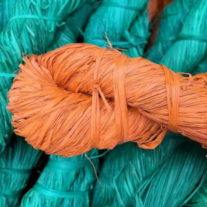 Raffia Hank Orange 250G