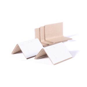 Cardboard Strapping Corner Protectors Guards 60x60x100mm 400pcs/pack White
