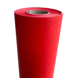 Rainbow Club Roll 500mm X 60m Red 80GSM