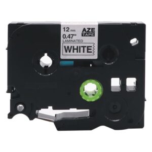 8 x Compatible for Brother TZ-231 Black on White P-Touch Label Tape