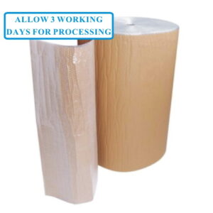 1500mm Kraft Backed Bubble Wrap 70gsm